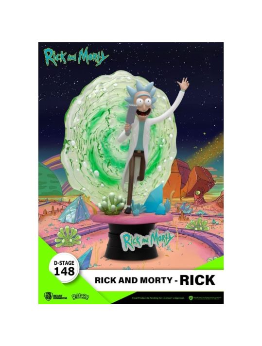 Rick & Morty - Diorama D-Stage Rick main product photo