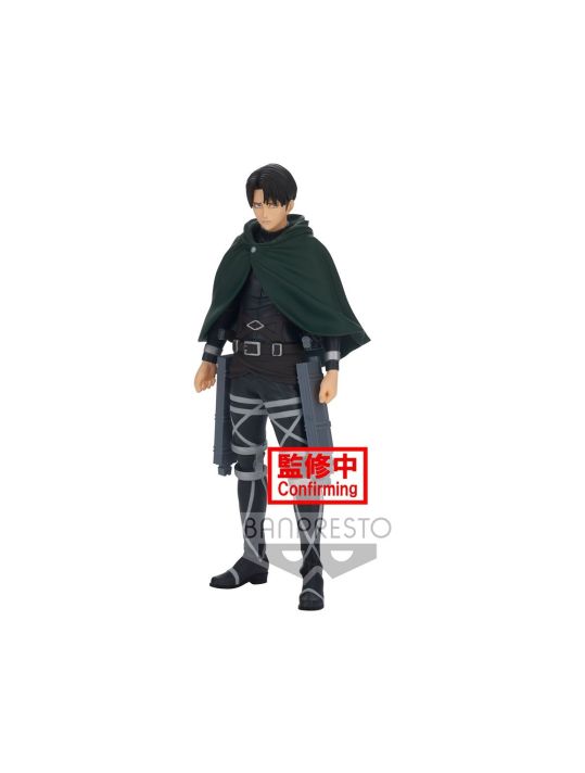 L'Attaque des Titans - Statuette Levi 16 cm main product photo