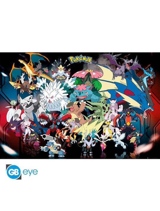 Pokémon Poster Méga Évolution main product photo