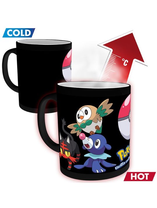 Mug Thermo-réactif Pokémon - Attrapez les tous main product photo