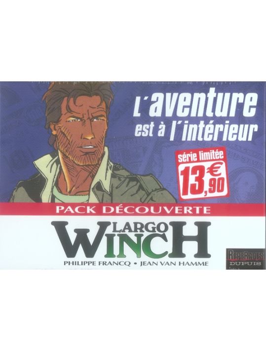 largo winch - pack découverte tome 1 à tome 2 main product photo