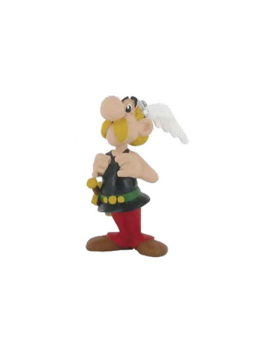 Figurine Astérix fier tenant ses bretelles main product photo