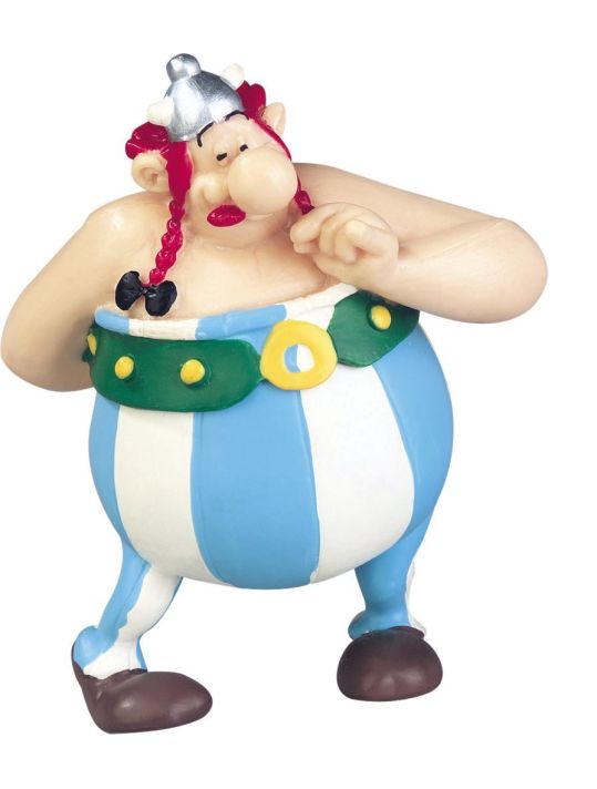 Figurine Obélix amoureux main product photo