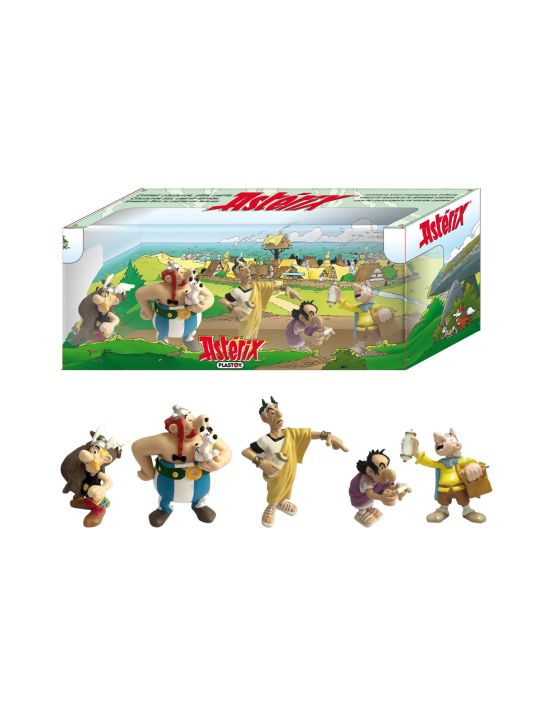 Coffret 5 figurines Le Papyrus de César main product photo
