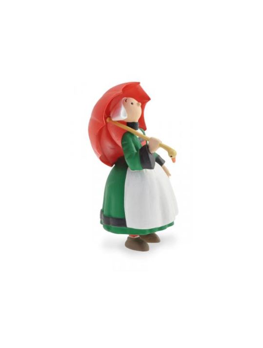 Figurine Bécassine et son parapluie main product photo
