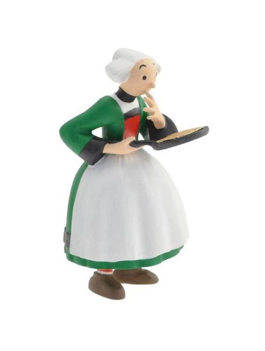 Figurine Bécassine et la crêpe main product photo