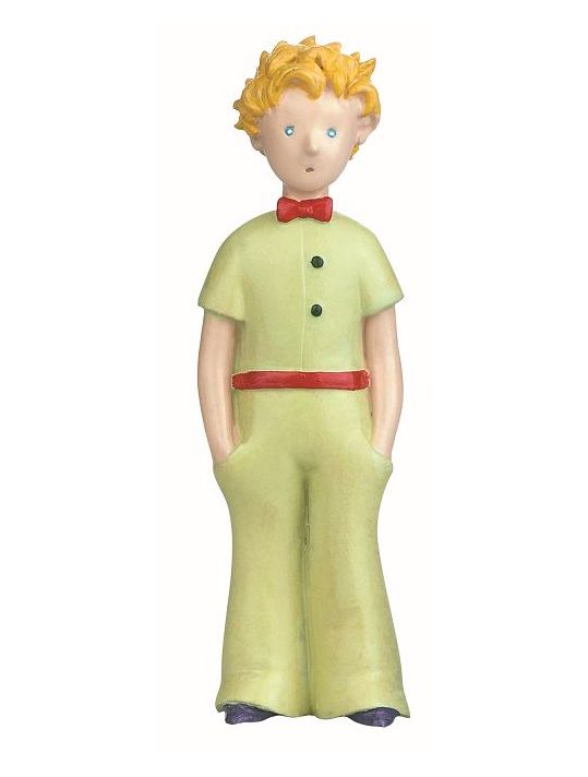 Figurine Le Petit Prince au nœud papillon main product photo