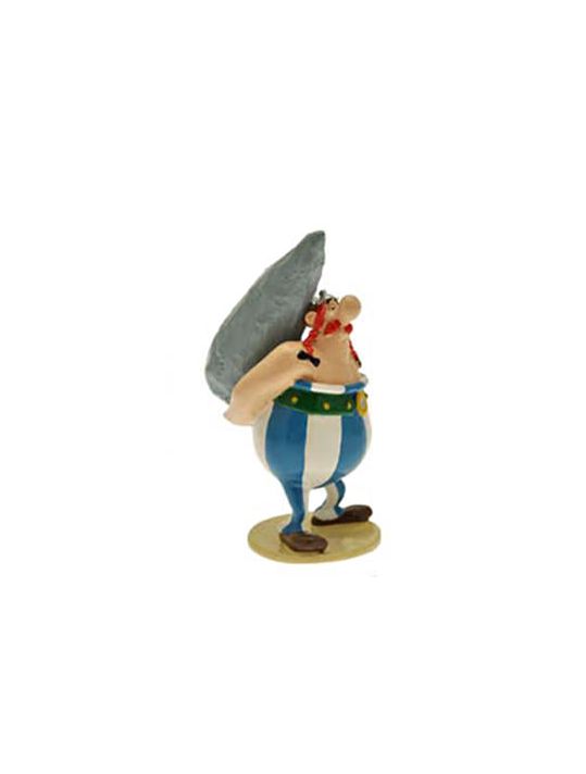 Figurine Obélix et son menhir main product photo
