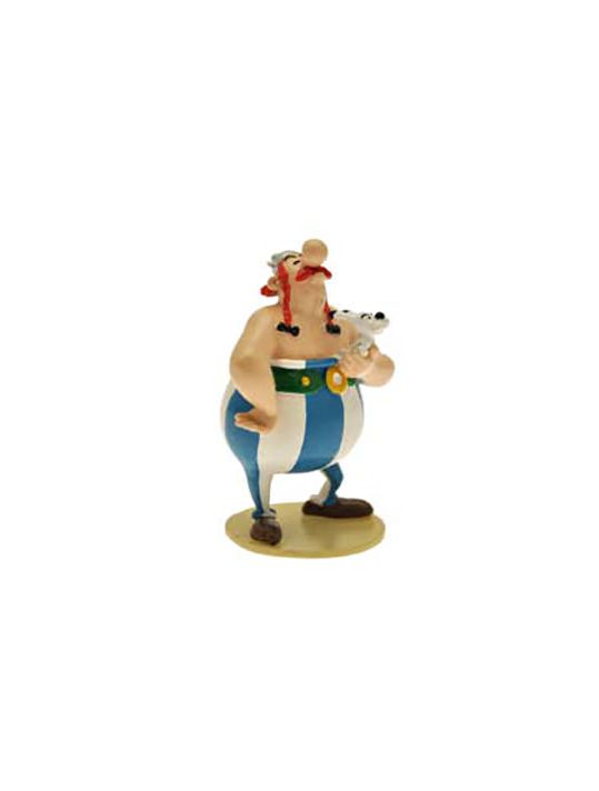 Figurine Obélix portant Idéfix main product photo