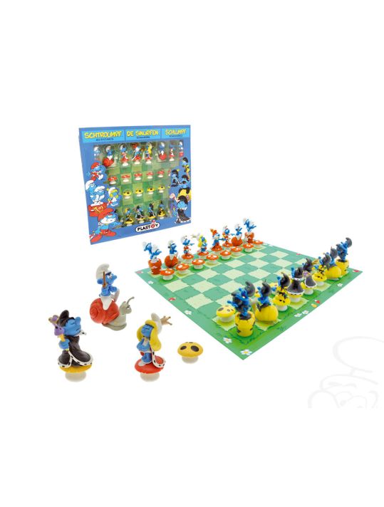 Jeu d'échecs Schtroumpfs main product photo