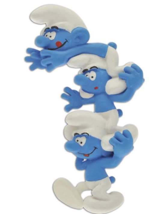 Magnet Schtroumpfs faisant la courte-échelle main product photo