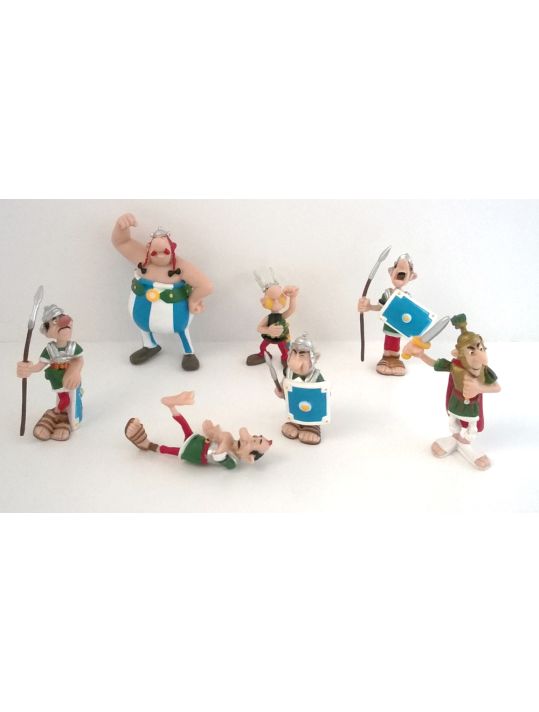 Astérix Bagarre 7 mini figurines main product photo