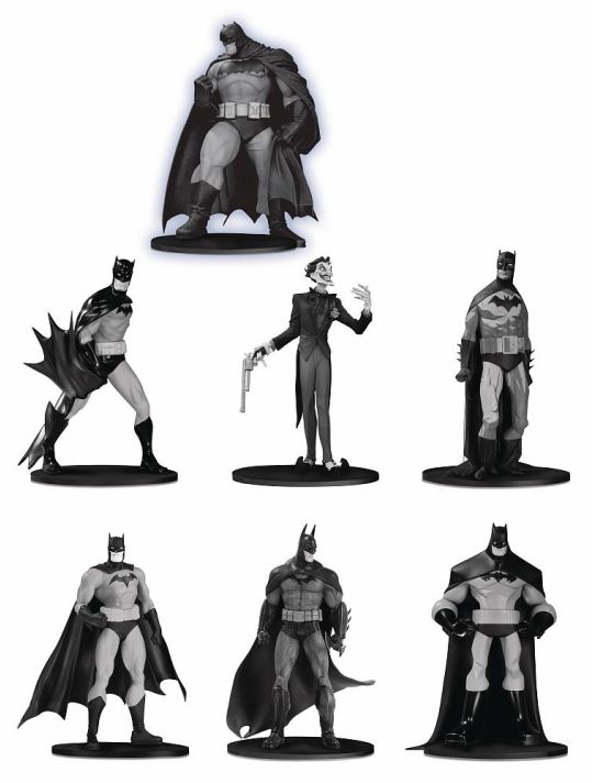 Figurines Batman Black & White - 7 pack (set 3) main product photo