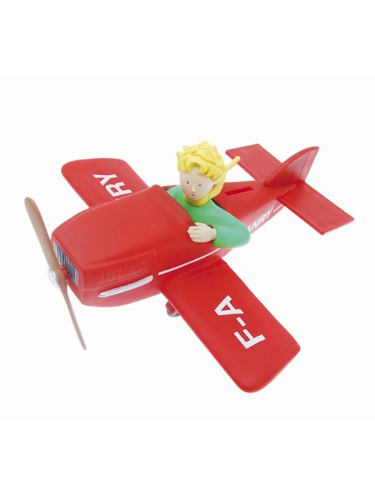 Tirelire Le Petit Prince en avion main product photo