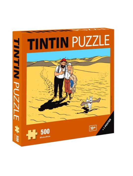 Puzzle Tintin - Au pays de la soif (500 pièces) main product photo