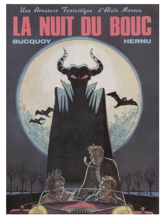 Alain Moreau tome 1 - La nuit du bouc (éd. 1984) main product photo