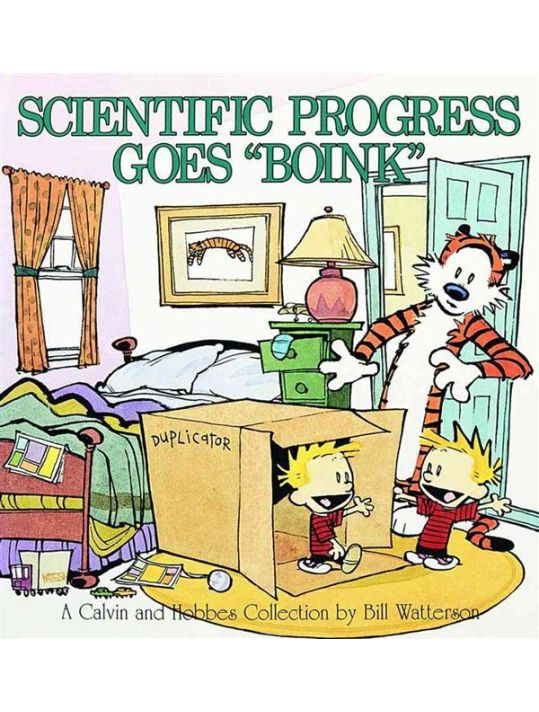 Calvin And Hobbes : Scientific Progress Goes Boink main product photo