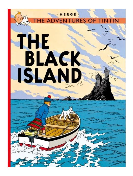 The adventures of Tintin tome 7 - the black island - tintin en anglais main product photo