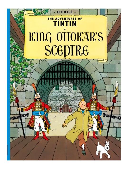 The adventures of Tintin tome 8 - king Ottokar's sceptre - tintin en anglais main product photo