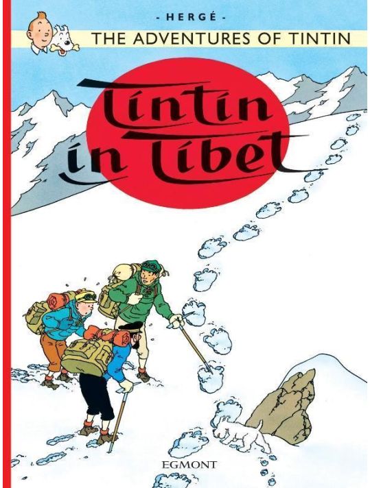 The adventures of Tintin tome 20 - Tintin in Tibet - tintin en anglais main product photo
