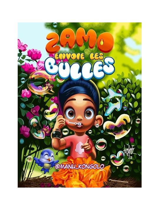 Zamo envoie des bulles main product photo