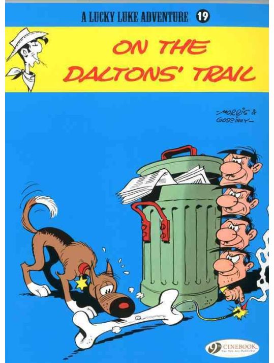 LUCKY LUKE tome 19 - ON THE DALTON'S TRAIL (en anglais) main product photo