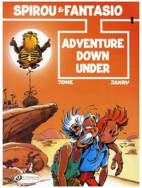 Spirou and Fantasio tome 1 - adventure down under - en anglais main product photo