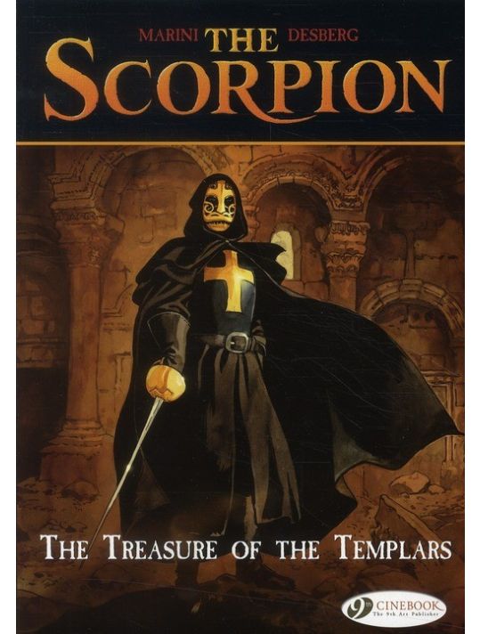 The scorpion tome 4 - the treasure of the tem - en anglais main product photo