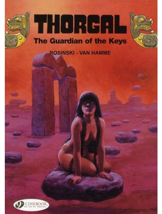 Thorgal tome 9 - the guardian of the keys - en anglais main product photo