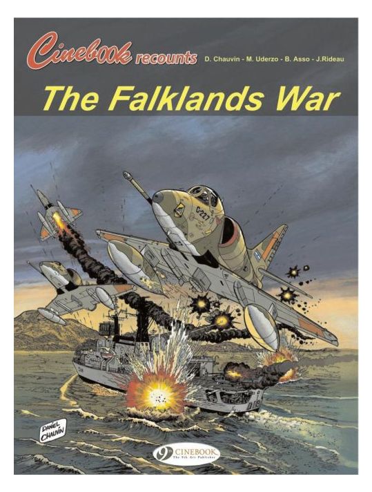 Cinebook recounts tome 2 - the falklands war - en anglais main product photo