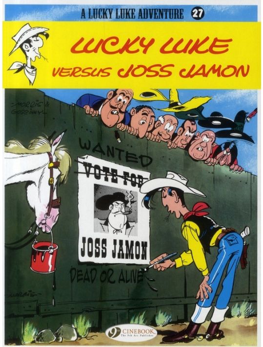 Lucky Luke tome 27 - Lucky Luke versus Joss Jamon (en anglais) main product photo