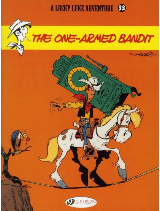 Lucky luke tome 33 - the one-armed bandit (en anglais) main product photo