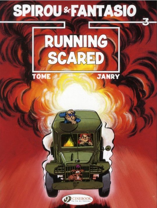 Spirou and fantasio tome 3 - running scared - en anglais main product photo