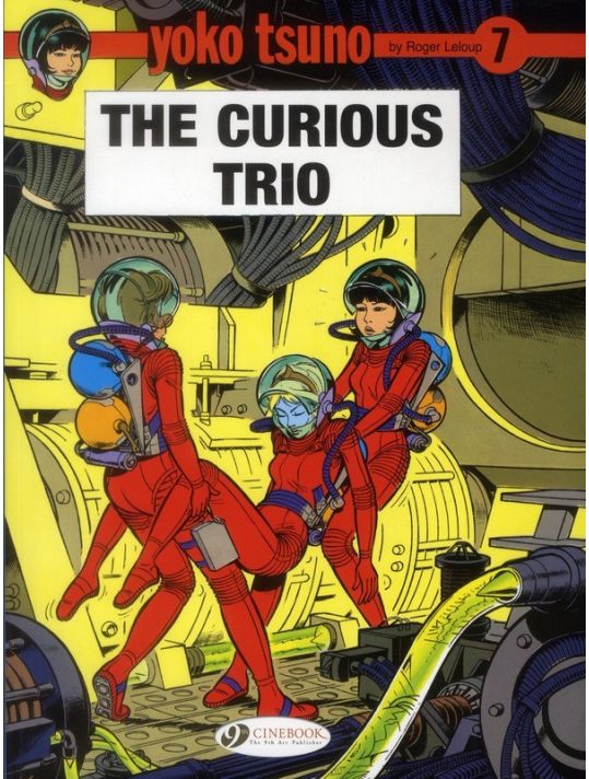 yoko tsuno tome 7 - the curious trio (en anglais) main product photo