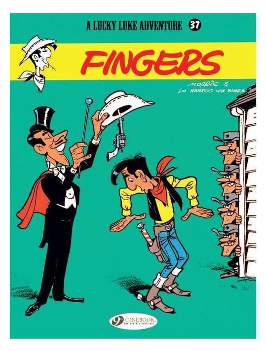 lucky luke tome 37 - fingers (en anglais) main product photo