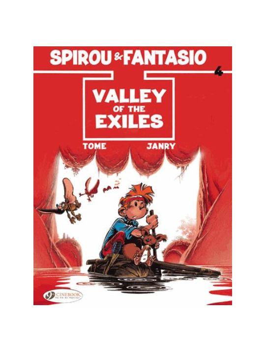 Spirou and fantasio tome 4 - valley of the exiles main product photo