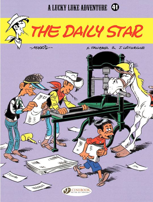 Lucky luke tome 41 (en anglais) main product photo