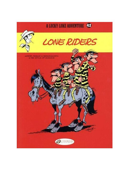 Lucky Lucke tome 42 - lone riders main product photo