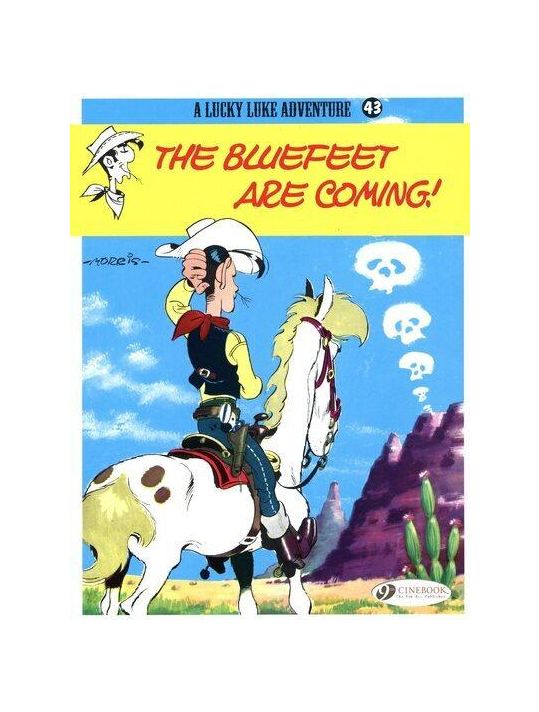 Lucky Luke tome 43 - the Bluefeet are coming! (en anglais) main product photo