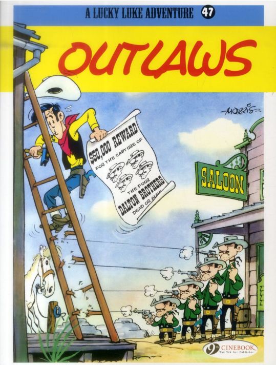 Lucky luke tome 47 - outlaws main product photo