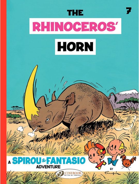 Spirou and Fantasio tome 7 - The Rhinoceros' Horn main product photo