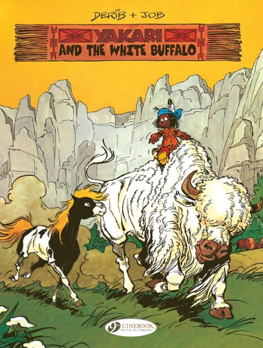 yakari tome 2 - yakari and the white buffalo (en anglais) main product photo