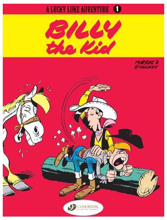 lucky luke tome 1 - billy the kid (en anglais) main product photo