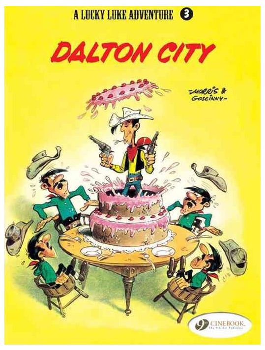 Lucky luke tome 3 - dalton city (en anglais) main product photo