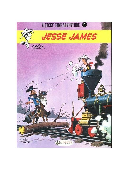 Lucky luke tome 4 - jesse james (en anglais) main product photo