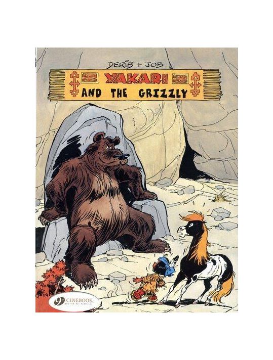 Yakari tome 4 - yakari and the grizzly (en anglais) main product photo