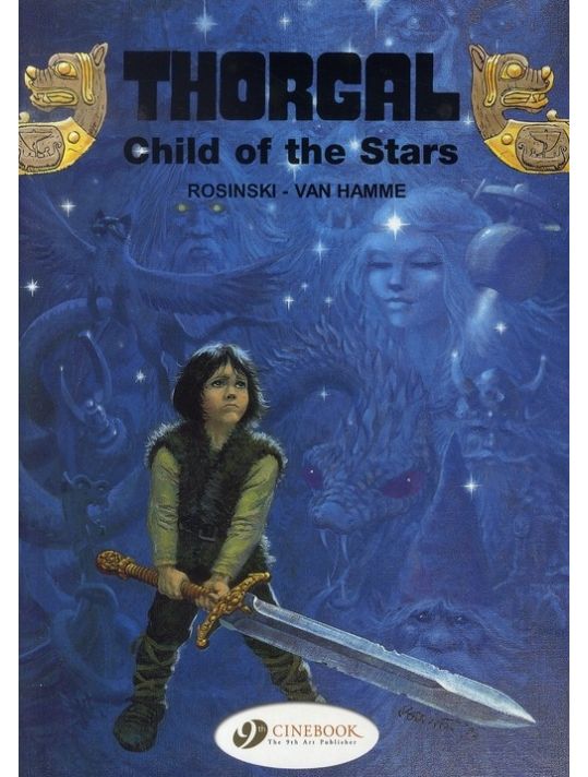 Thorgal tome 1 - child of the stars - en anglais main product photo