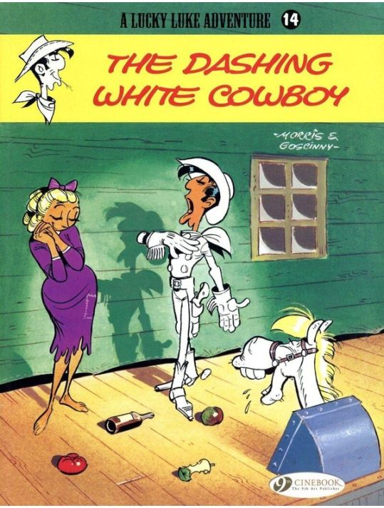 Lucky luke tome 14 - the dashing white cowboy main product photo