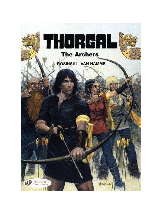 Thorgal tome 4 - the archers - en anglais main product photo