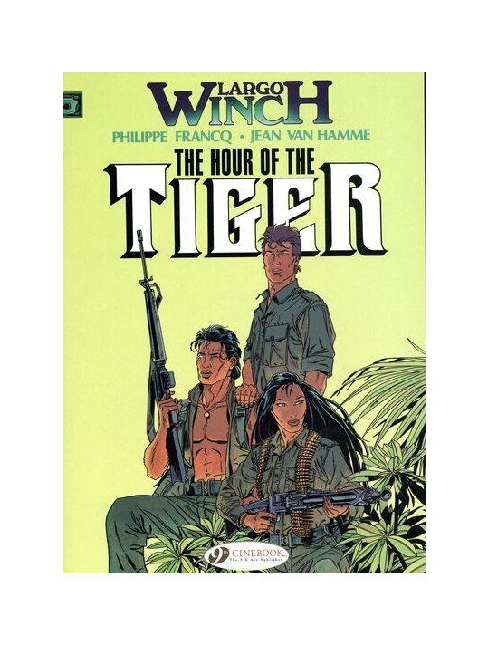 Largo winch tome 4 - the hour of the tiger - en anglais main product photo